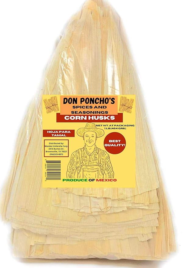 Premium Corn Husks Makes 60 Plus Tamales